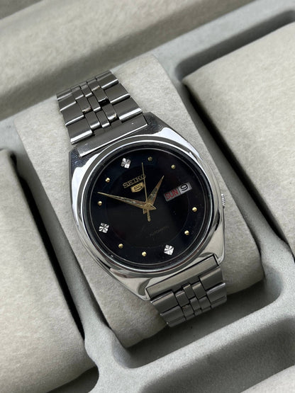 Vintage Seiko 5 Black