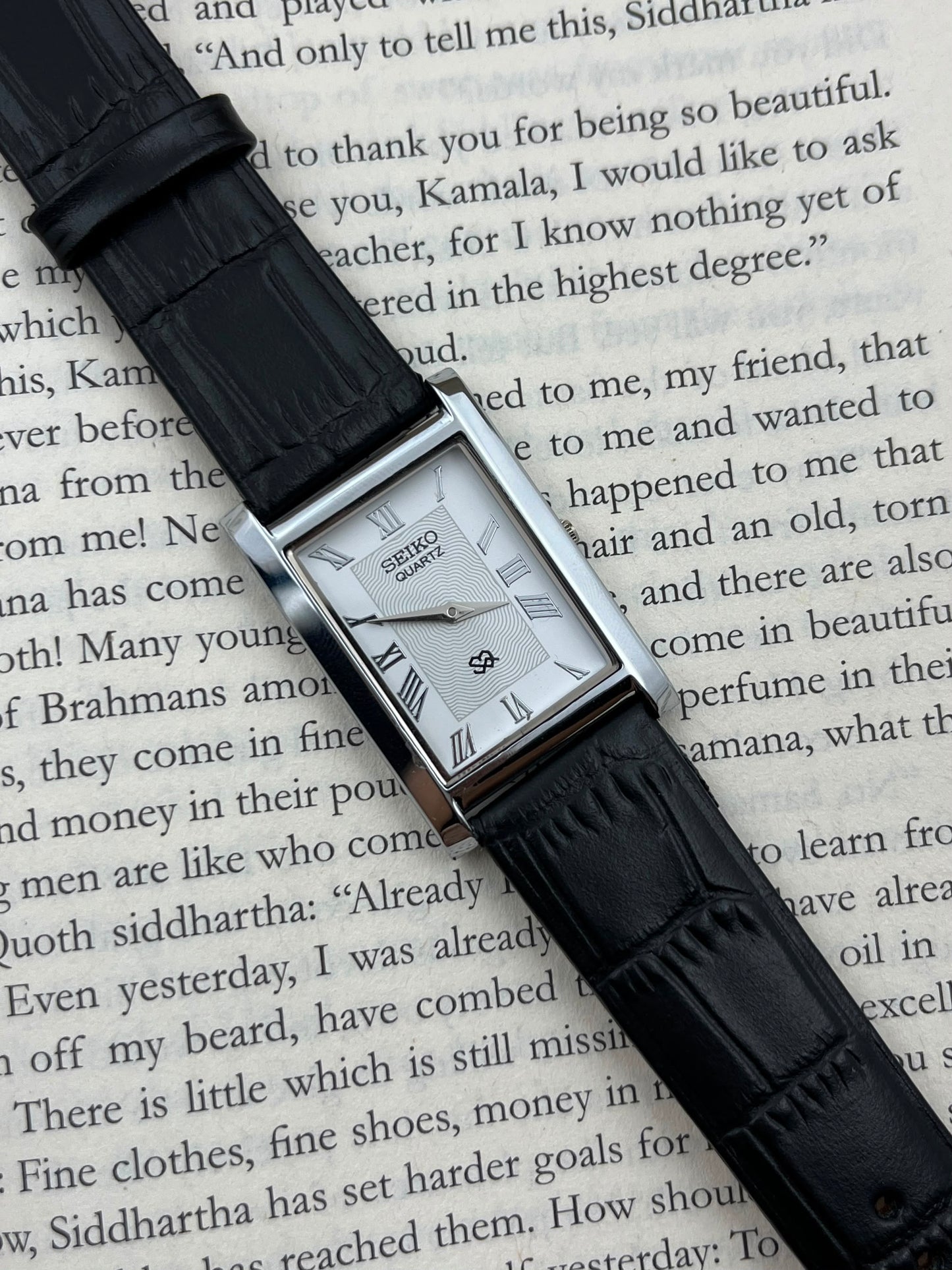 SEIKO TANK - White S  (Quartz - Mod)
