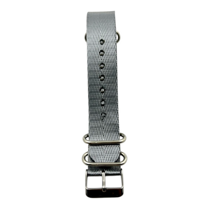 [20 mm] Nato Strap - Silky Light Grey