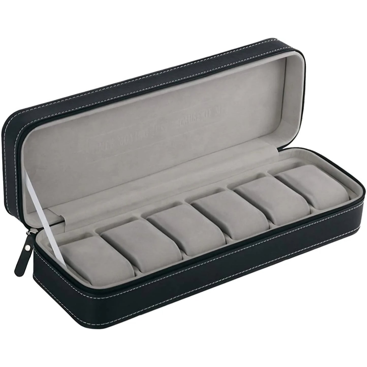 [6 Slot] Zip Watch Box / Organiser - Premium