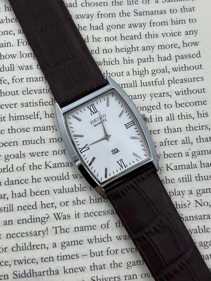 SEIKO TANK - White (Quartz - Mod)