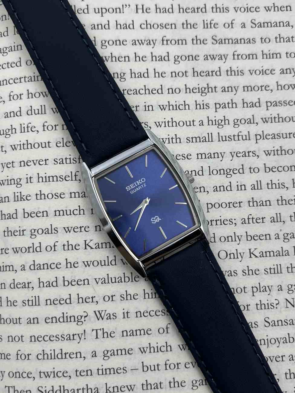 SEIKO TANK - Blue (Quartz - Mod)