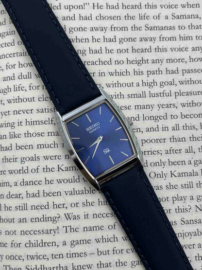 SEIKO TANK - Blue (Quartz - Mod)
