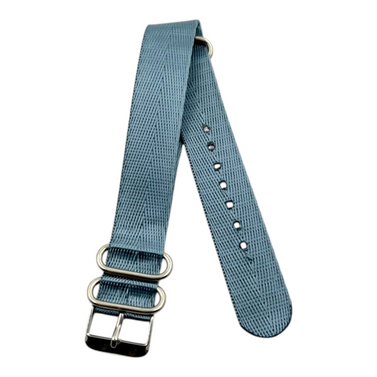 [20 mm] Nato Strap - Silky Ice Blue