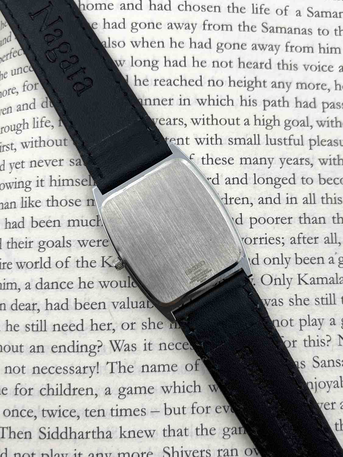 SEIKO TANK - Black (Quartz - Mod)