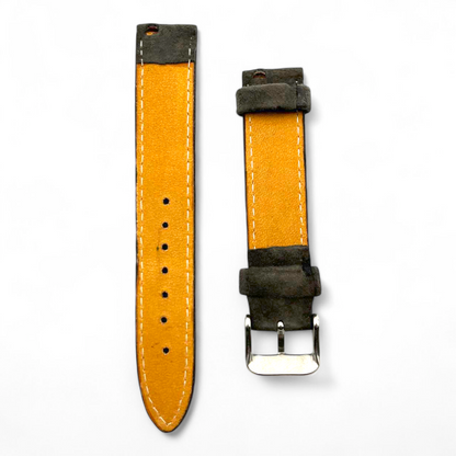 [18 mm] Suede Strap - Dusty Grey