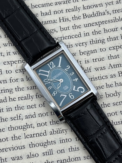 SEIKO TANK - Dreamy Blue   (Quartz - Mod)