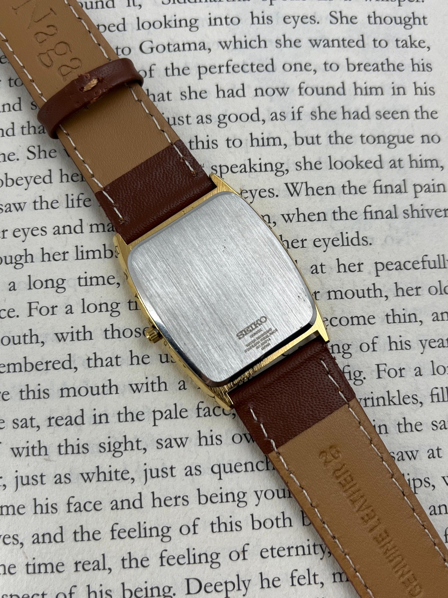SEIKO TANK - Golden (Quartz - Mod)