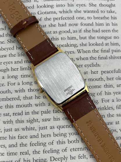 SEIKO TANK - Golden (Quartz - Mod)