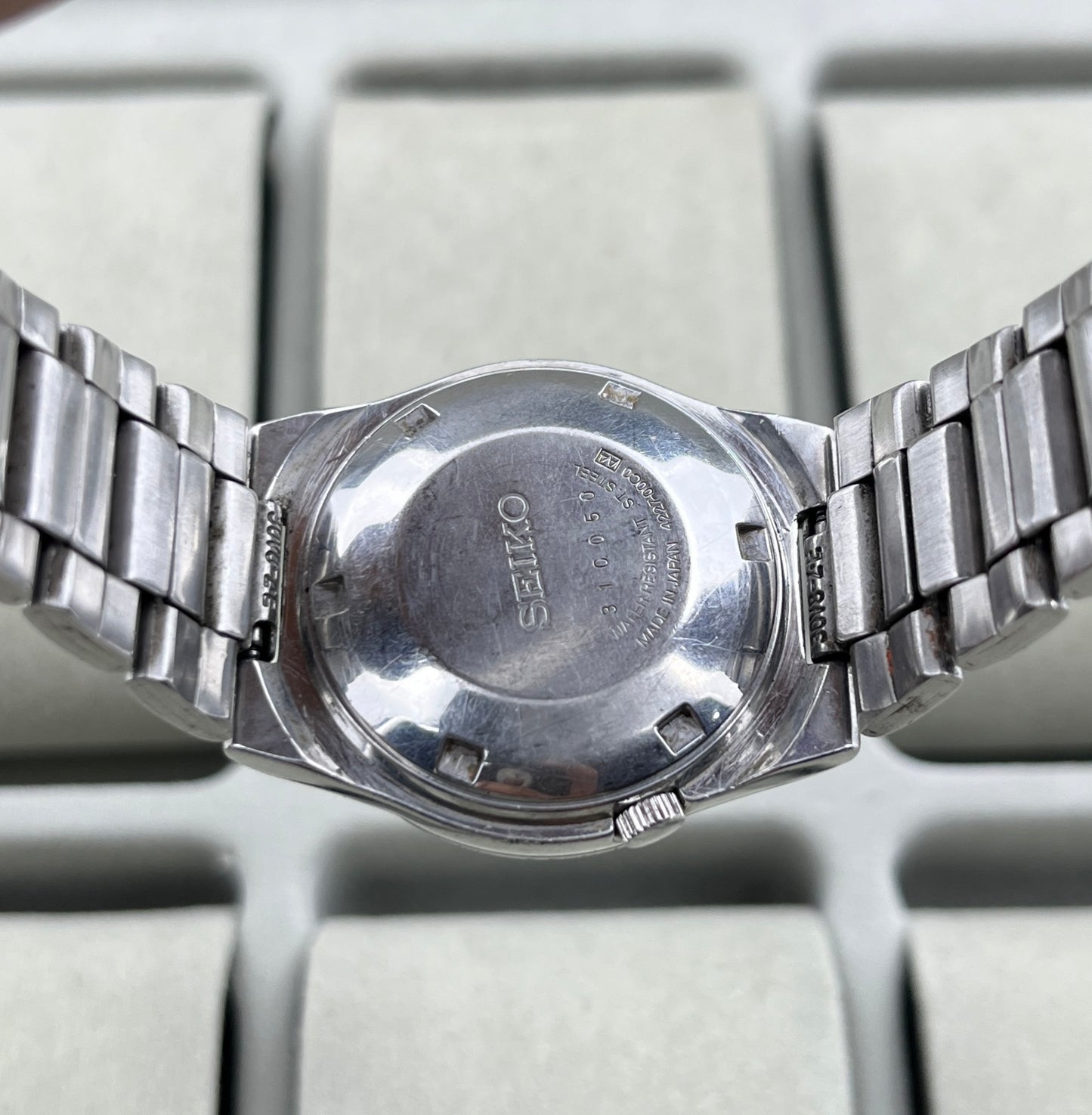 Vintage Seiko 5 Automatic Blue Cal.4227