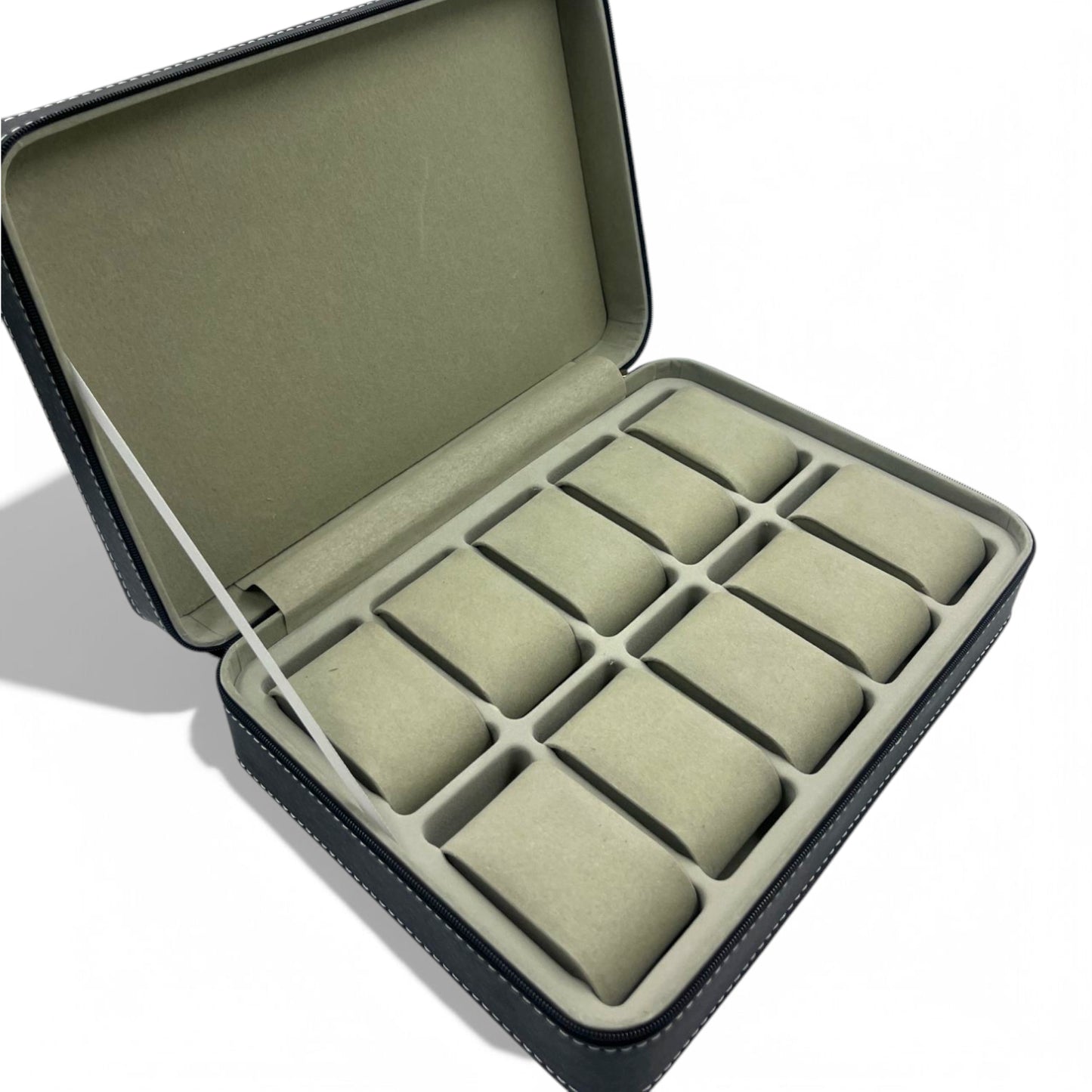 [10 Slot] Zip Watch Box / Organiser - Premium