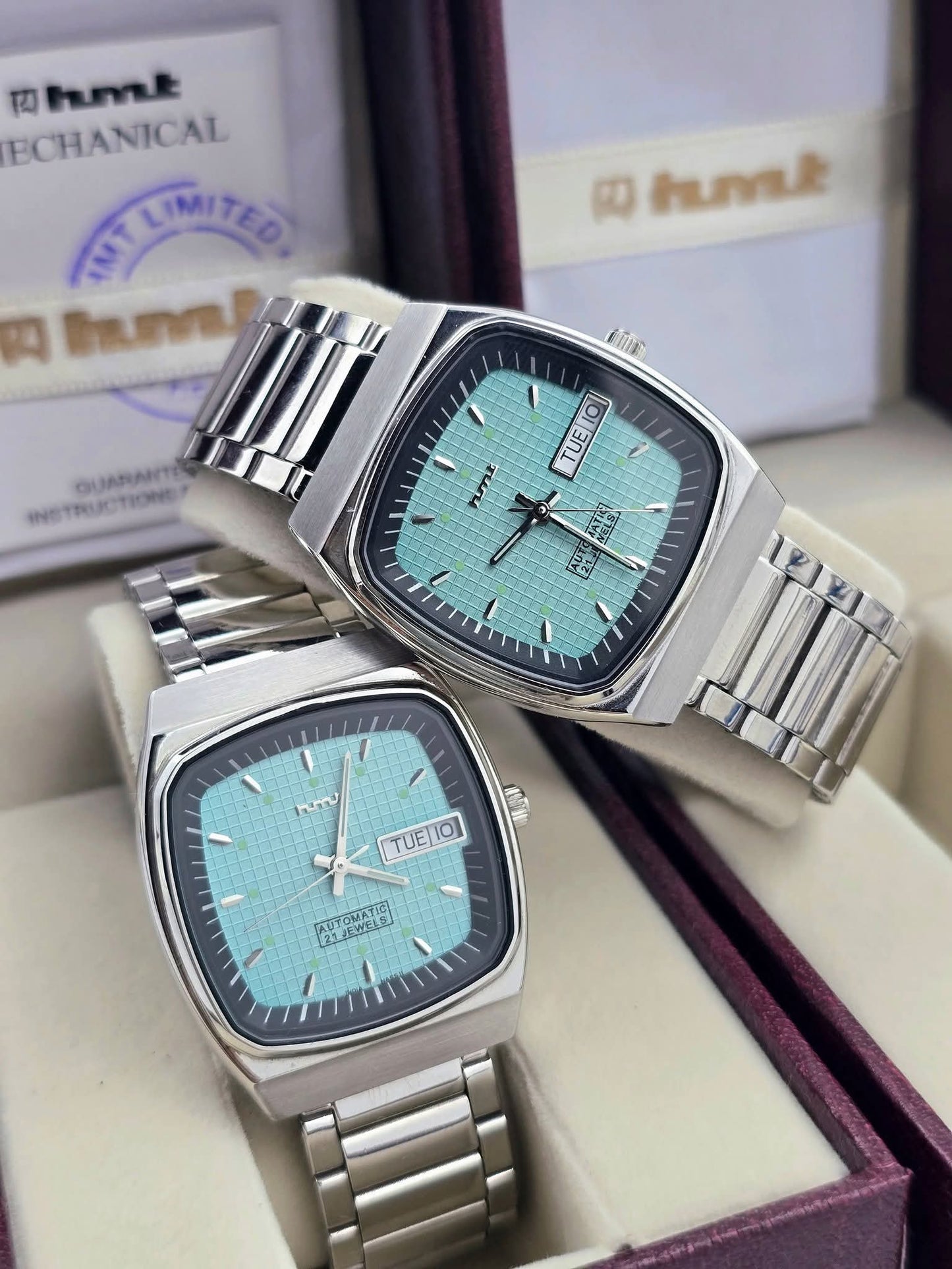 Hmt NASS11 Automatic Blue Waffle(NOS)