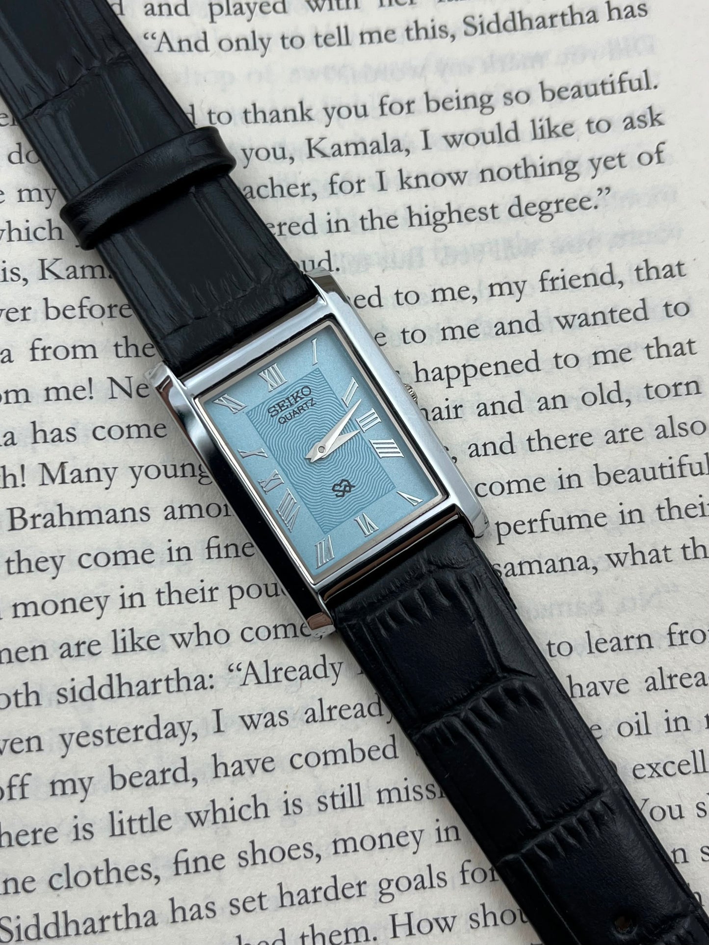 SEIKO TANK - Cyan S  (Quartz - Mod)