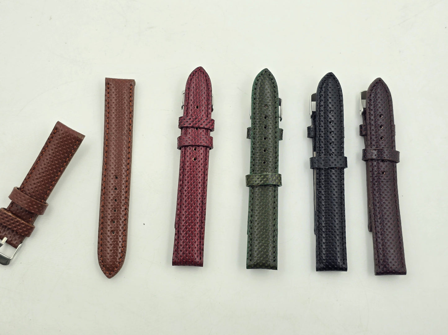 [22 mm] Dotted Leather - Latte Brown