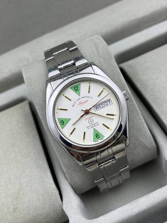 Vintage West end Watch Prima White Dial Super Condition
