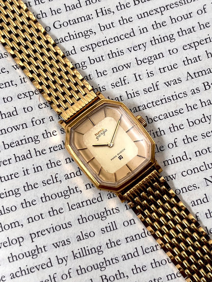 Vintage HMT Ganga Tank (Mechanical Hand-Winding Watch)