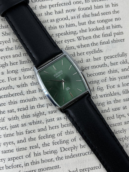 SEIKO TANK - Green (Quartz - Mod)