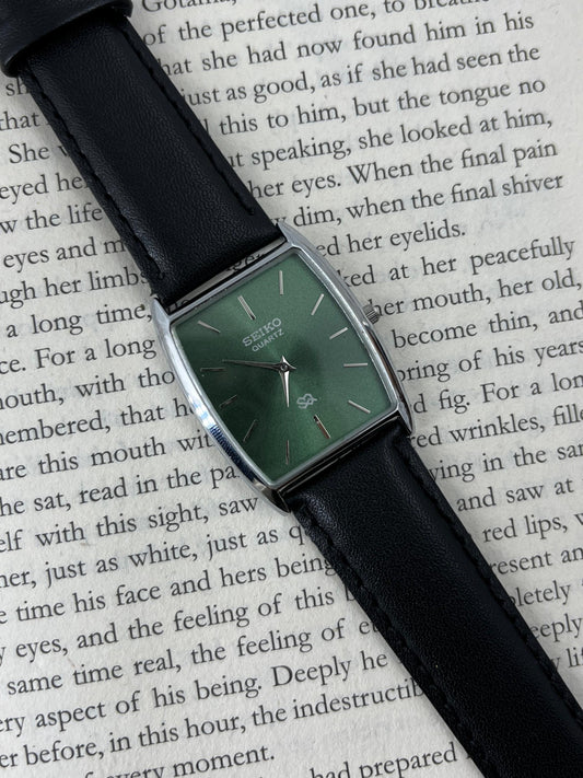 SEIKO TANK - Green (Quartz - Mod)