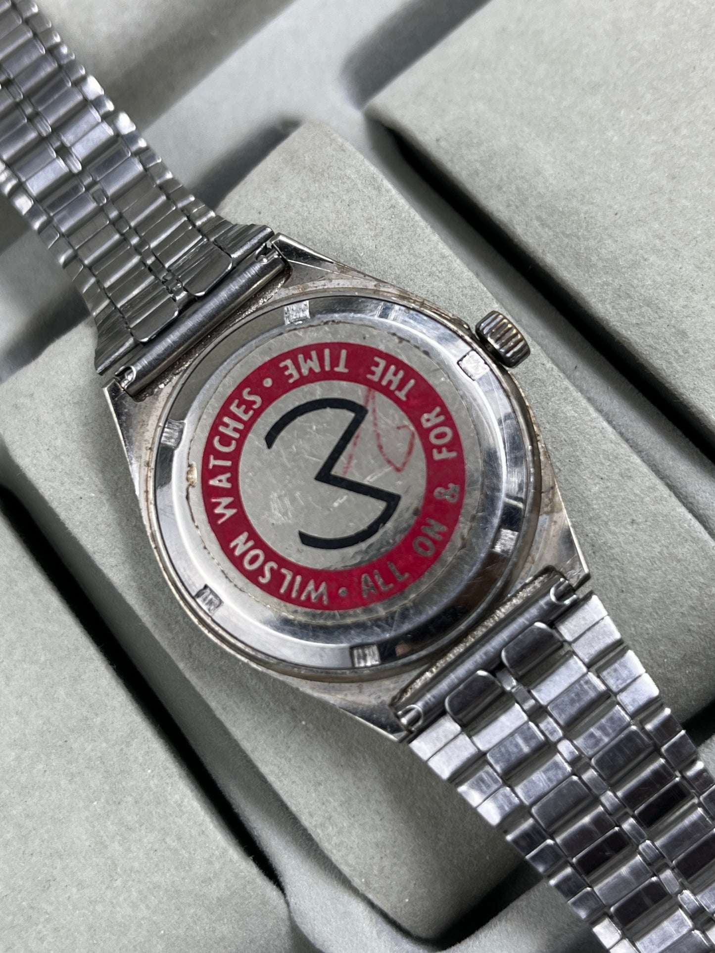 Wilson Vintage Mechanical Hand Winding