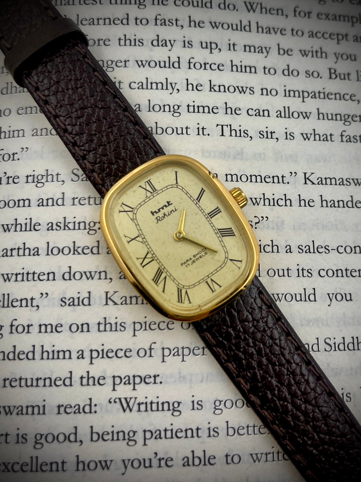 HMT Rohini Tank (Mechanical Hand-Winding Watch) – Watch It Move