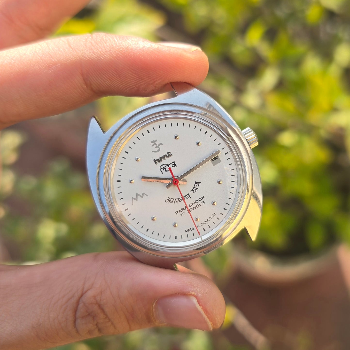 HMT Shiv - Silver (Mechanical Hand Winding)