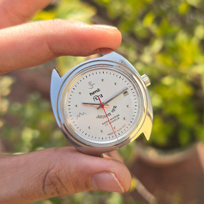 HMT Shiv - Silver (Mechanical Hand Winding)