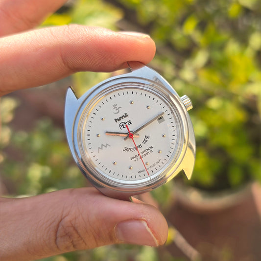 HMT Shiv - Silver (Mechanical Hand Winding)