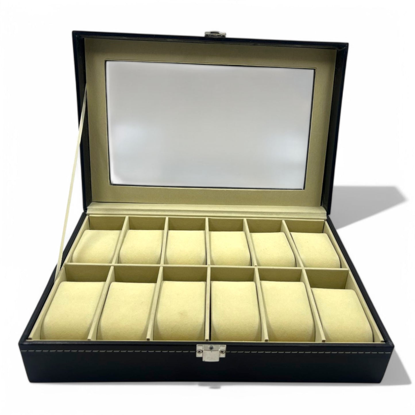 [12 Slot] Watch Box / Organiser - PU Leather