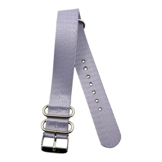 [20 mm] Nato Strap - Silky Lavender Purple