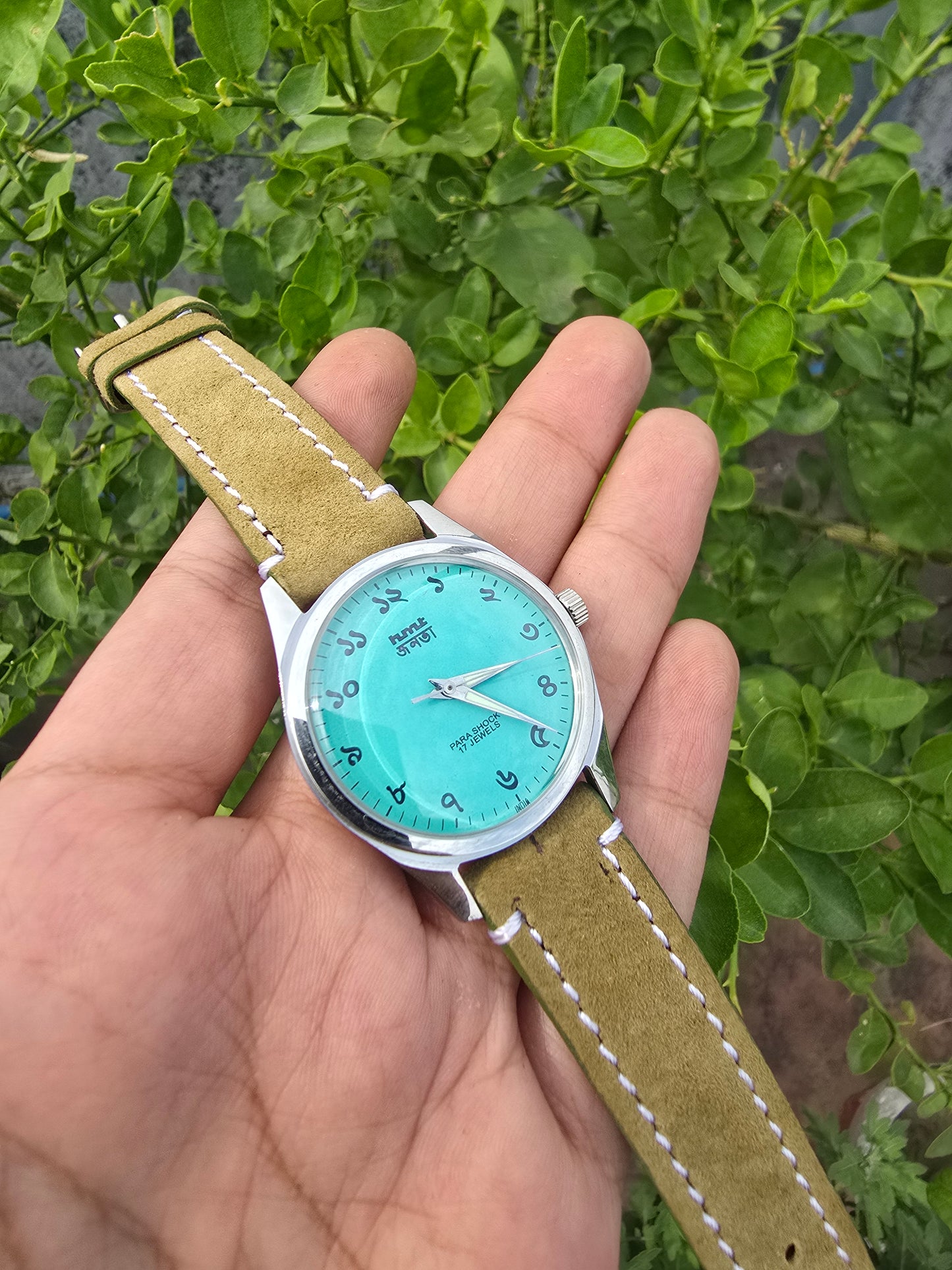 Janata Bengali Tiffany Blue(Mechanical Hand Winding)