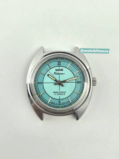 HMT Kohinoor - Roman Blue (Mechanical Hand Winding)