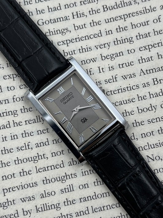 SEIKO TANK - Grey S (Quartz - Mod)