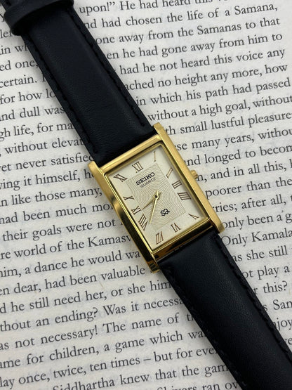 SEIKO TANK - Gold  (Quartz - Mod)