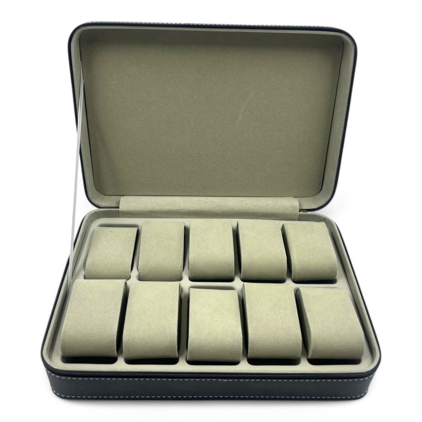 [10 Slot] Zip Watch Box / Organiser - Premium