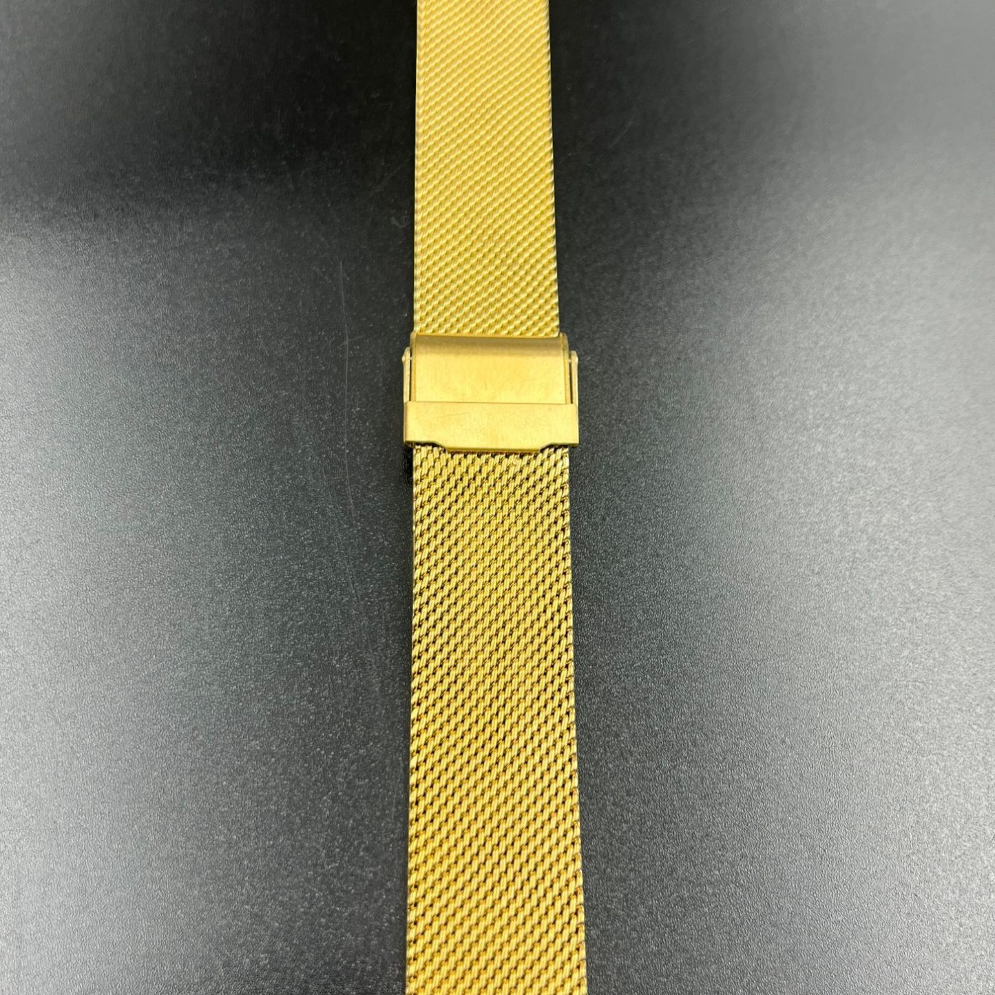 [18mm] Mesh Bracelet Chain - Golden Stainless Steel
