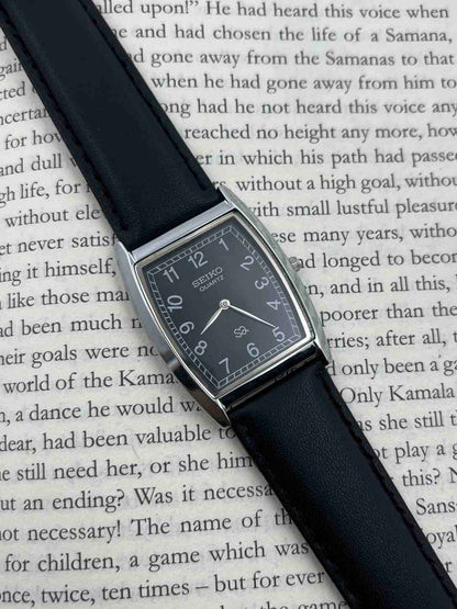 SEIKO TANK - Black (Quartz - Mod)