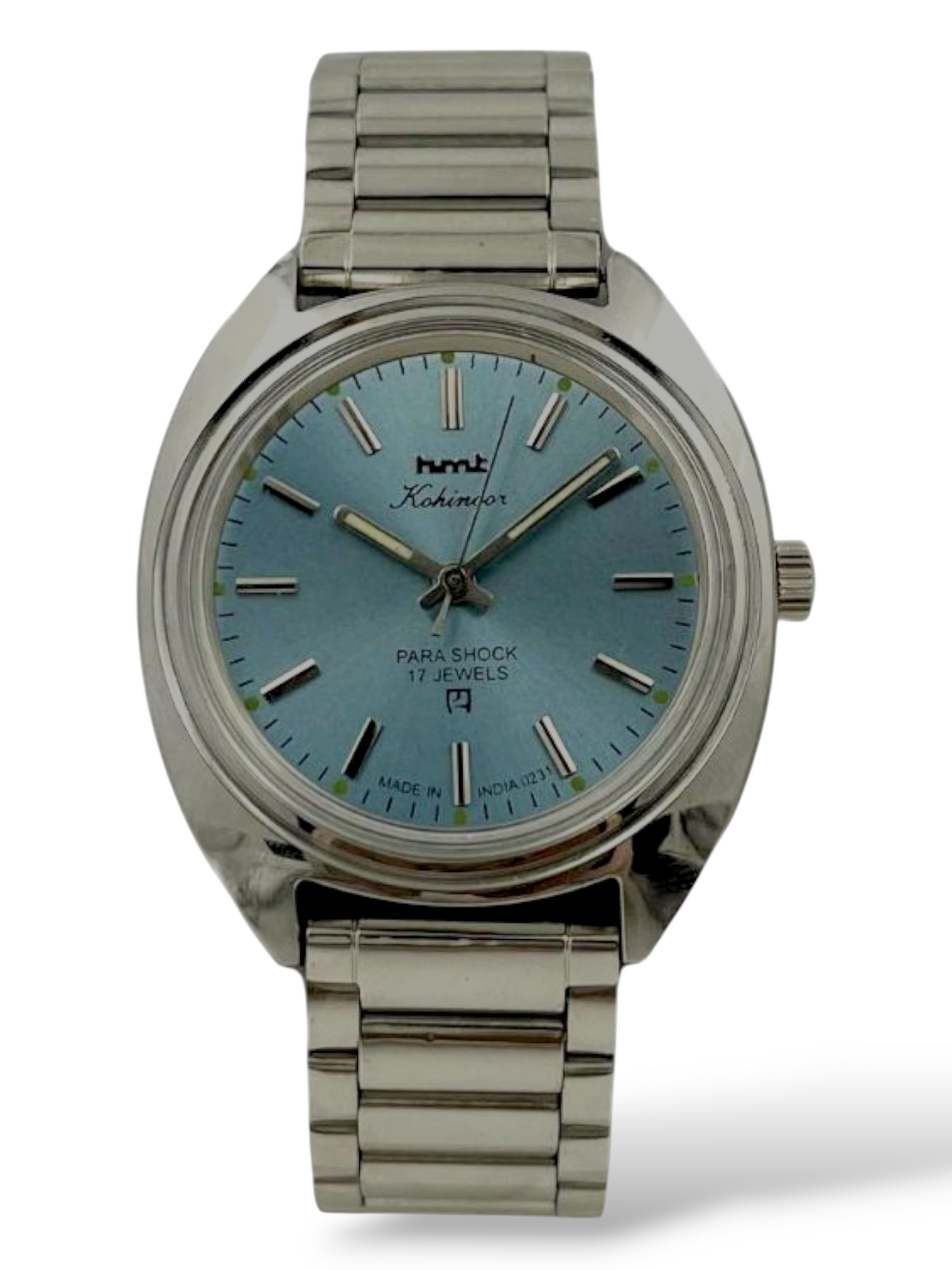 HMT Kohinoor - Ice Blue (Mechanical Hand Winding)