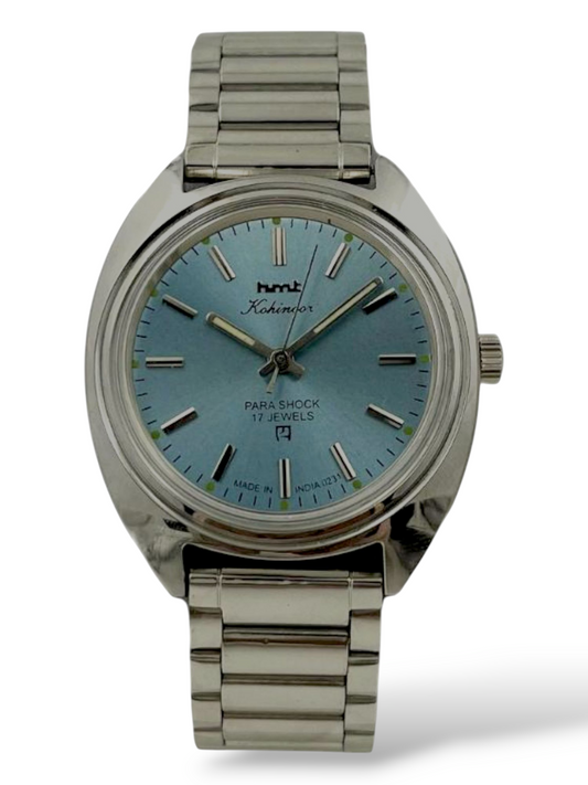 HMT Kohinoor - Ice Blue (Mechanical Hand Winding)