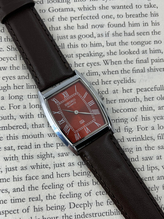 SEIKO TANK - Red (Quartz - Mod)
