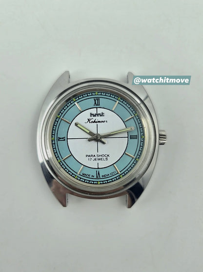 HMT Kohinoor - Roman Blue White (Mechanical Hand Winding)