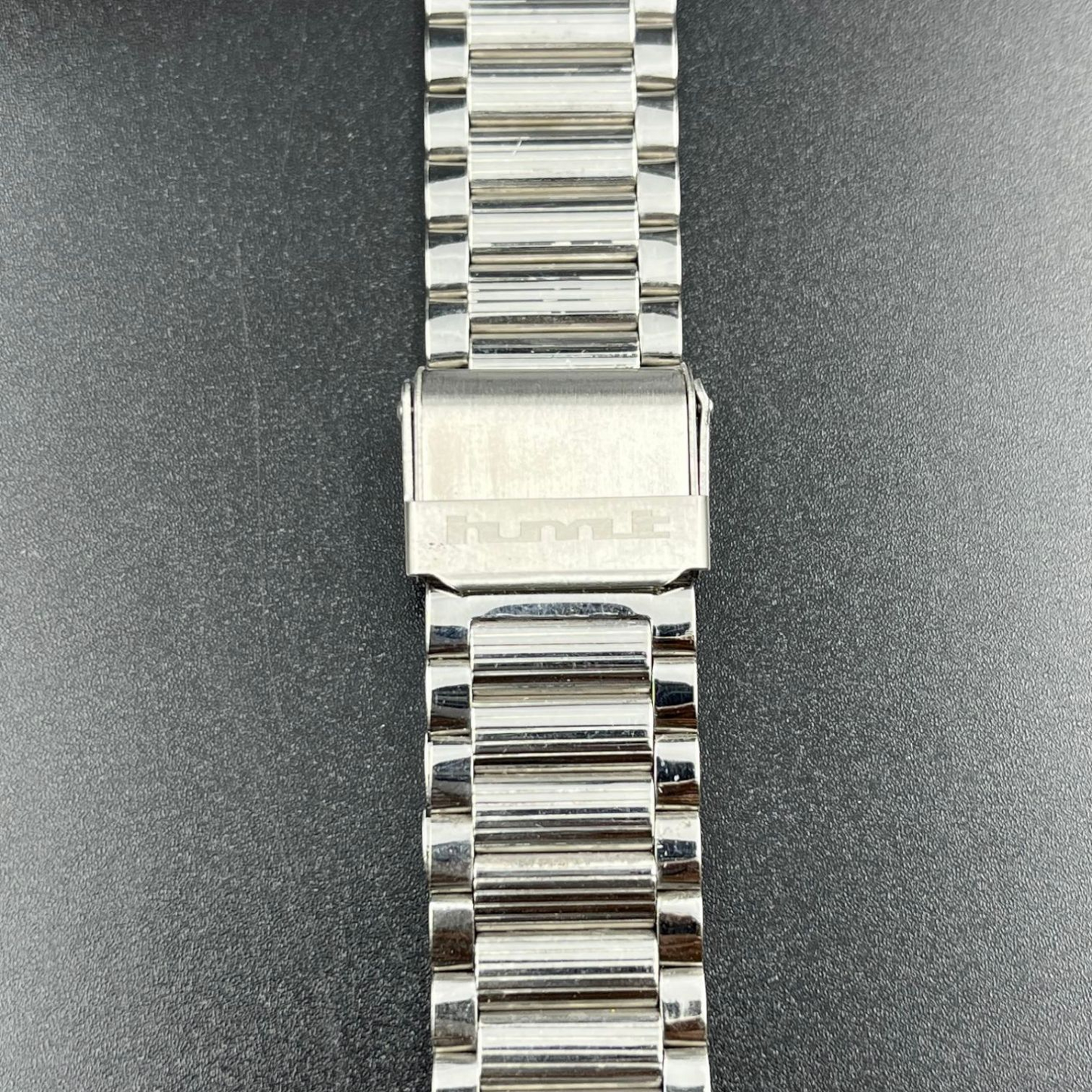 [18mm] Oyster Bracelet - Silver Stainless Steel (HMT)