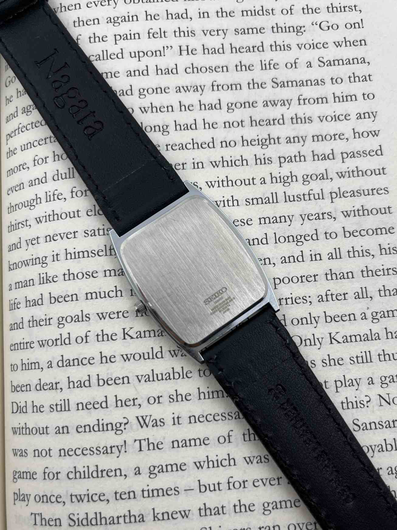 SEIKO TANK - Black Roman (Quartz - Mod)
