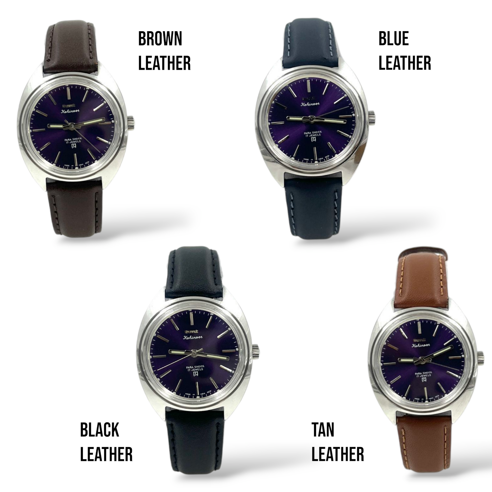 HMT Kohinoor Turquoise Blue (Mechanical Hand Winding)