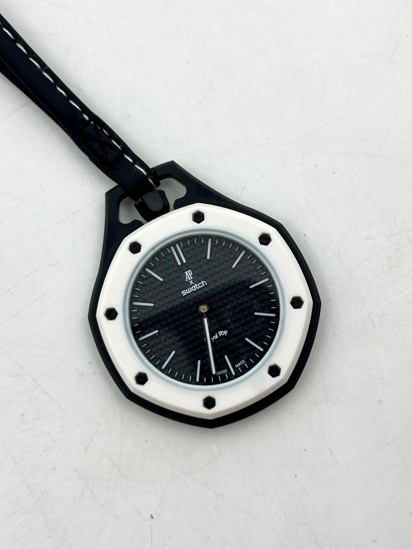 Royale Pop - Black Quartz Replica Pocket Watch