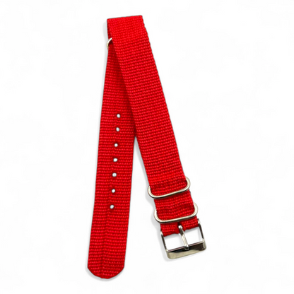 [18 mm] Nato Strap - Red