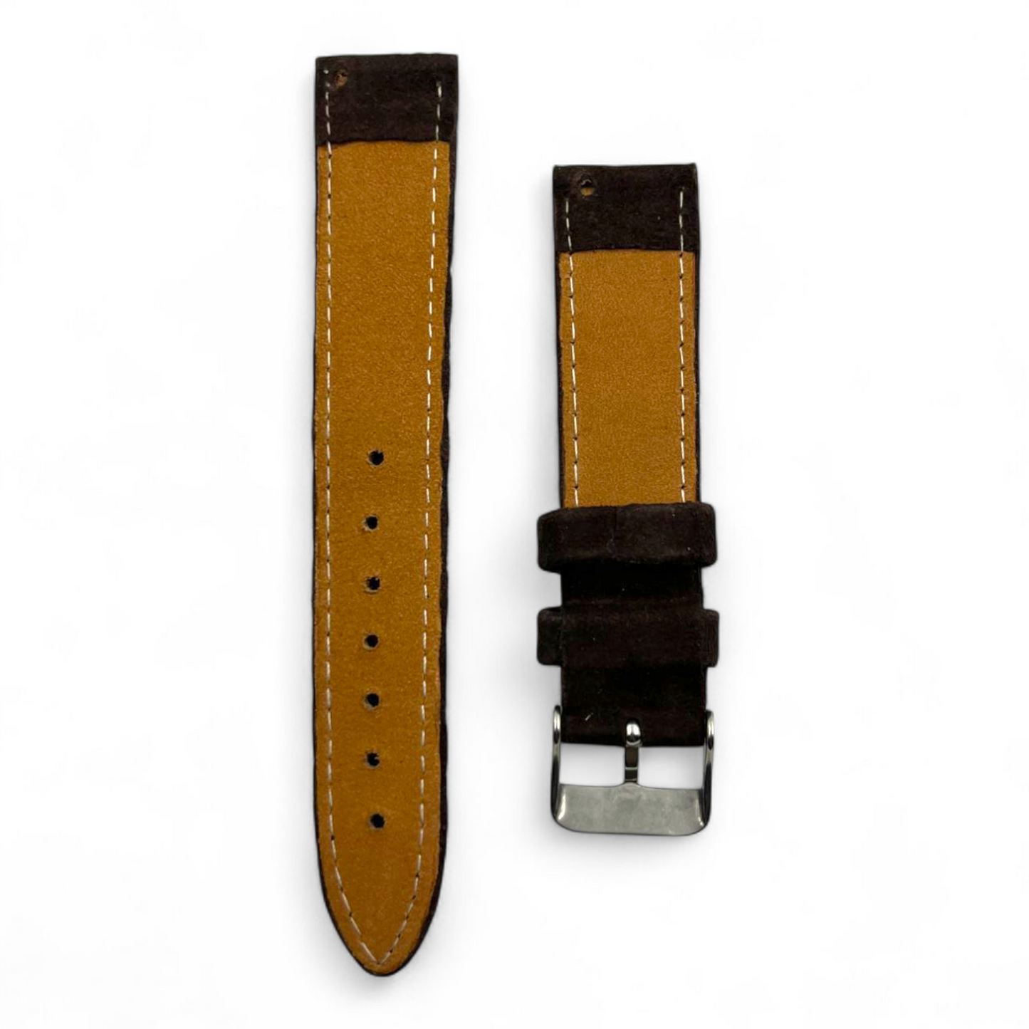 [22 mm] Suede Strap - All Black
