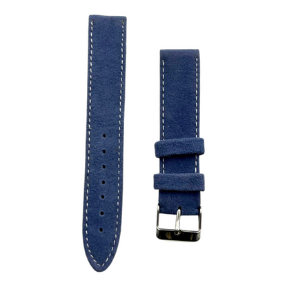 [18 mm] Suede Strap - Blue
