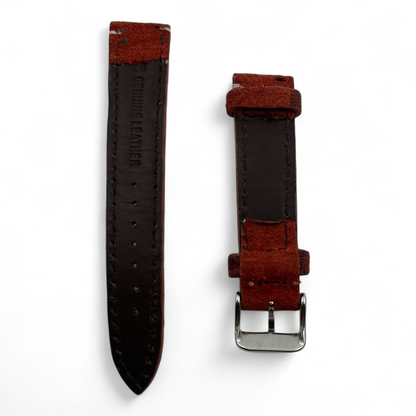 [18 mm] Suede Strap - Orange