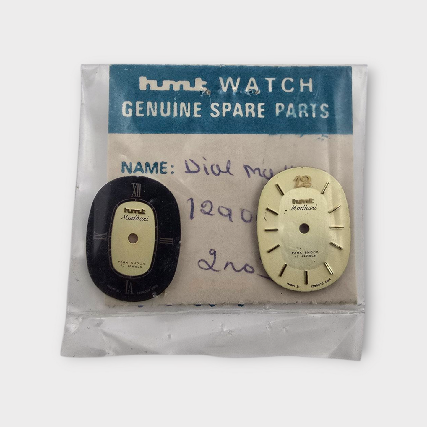 HMT Dial Replacement (TO BE PAID MANUALLY)
