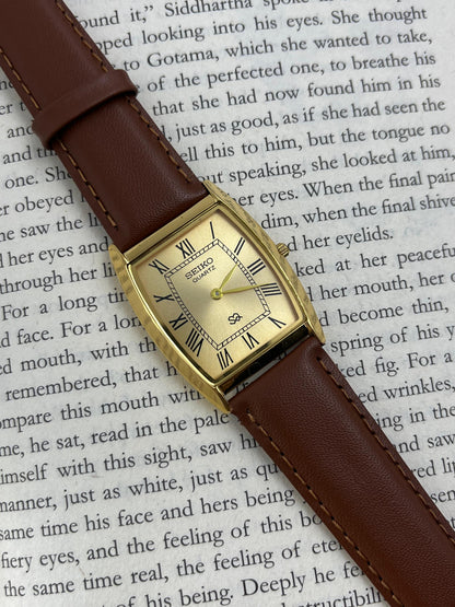 SEIKO TANK - Golden (Quartz - Mod)